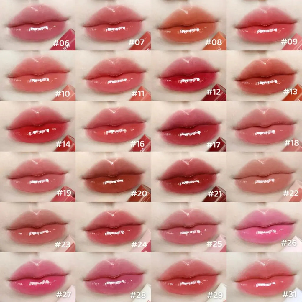 rom&nd JUICY LASTING TINT-12 Shades,Juicy Glossy Texture,Lip Glosses,Luxury Makeup,Korean Cosmetic,K-Beauty,Korean Makeup Vue