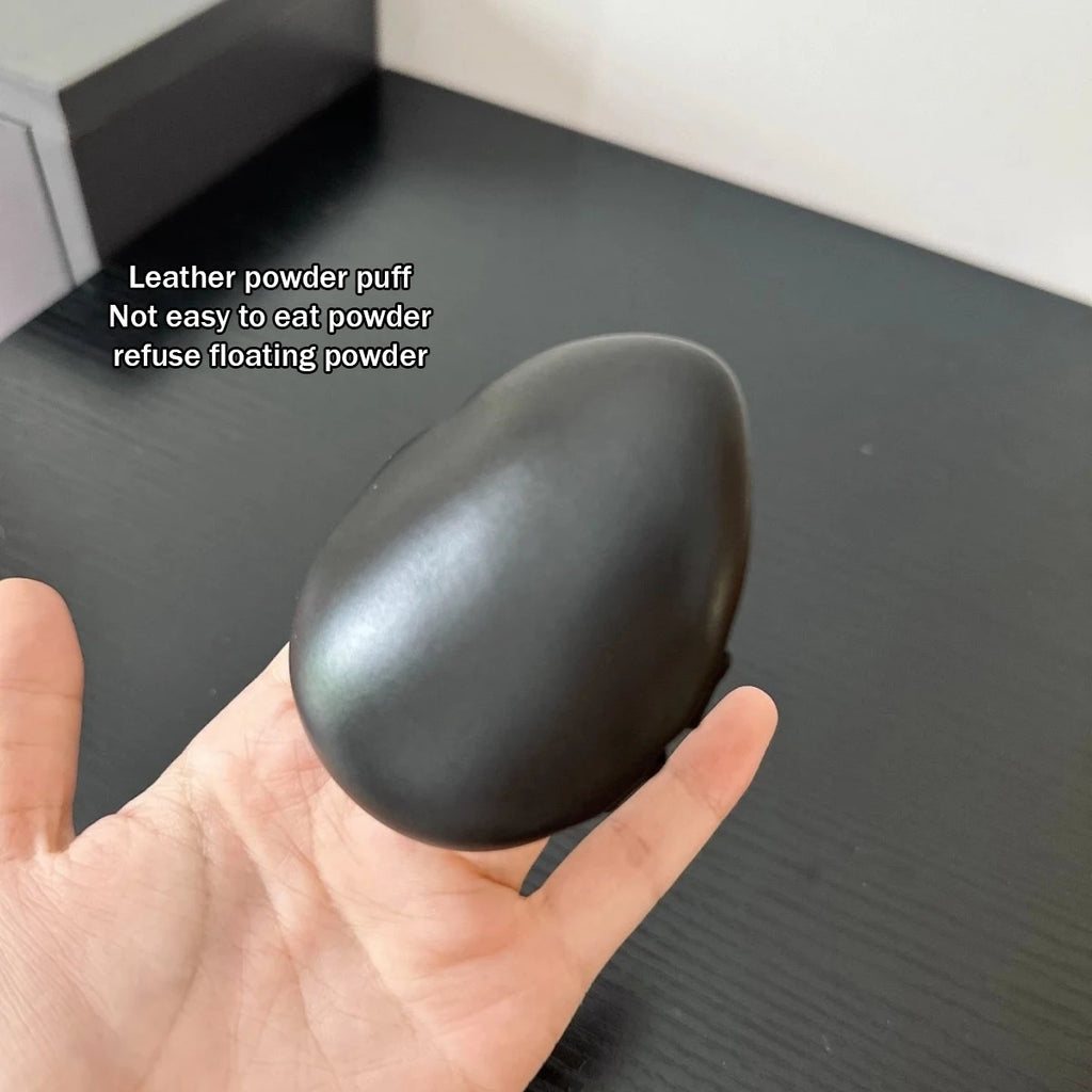 1/2PCS Not Eat Foundation Makeup Sponge Puff Dry Wet Dual-use Soft Cotton Air Cushion Leather Surface Powder Puff Makeup Tools Vue