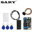 Mobile phone NFC induction control board fingerprint identification relay module IC card 13.56 mhz access controller Vue IC and NFC and S1