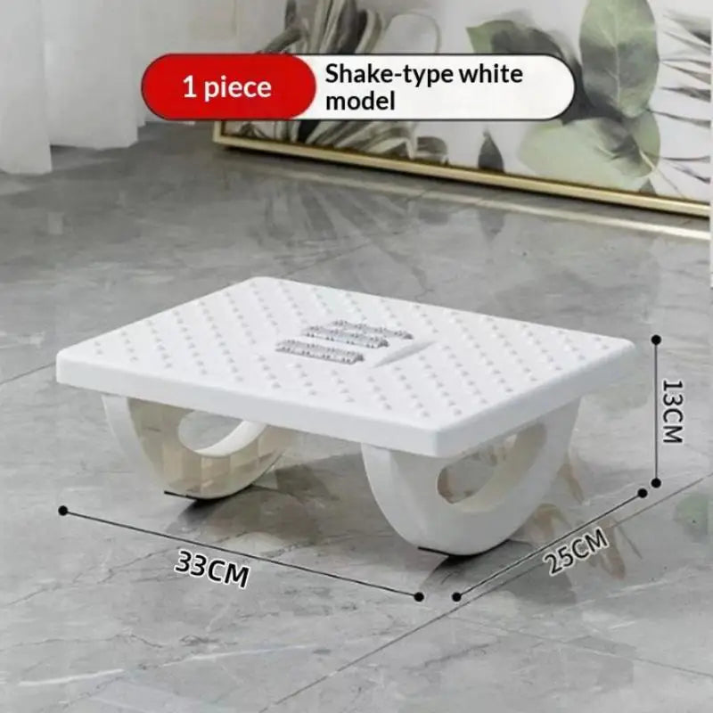 Ergonomic Portability Foot Rest Under Desk Footrest Foot Stool With Massage Rollers Non Slip Support Foot Rest For Home Office Vue B