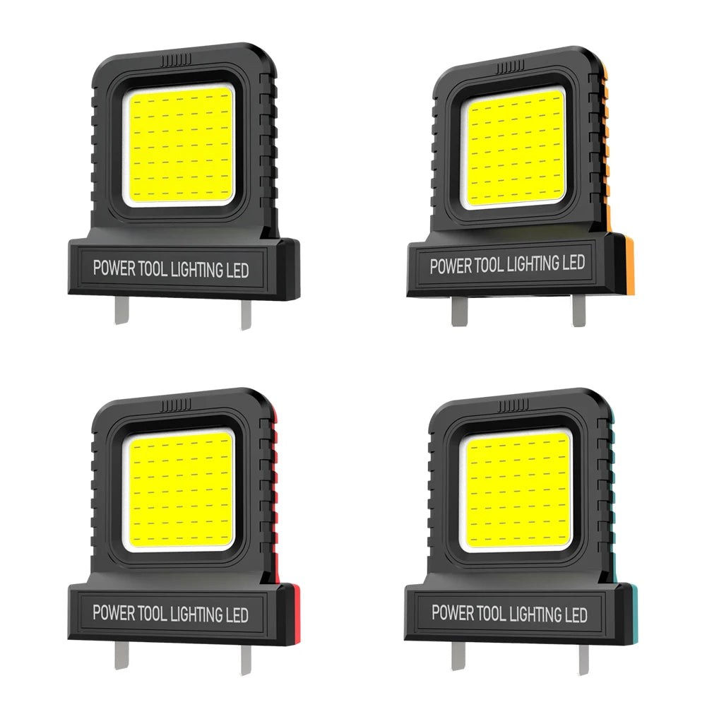 14W LED Camping Lantern Mini Pocket Work Light Inspection For 21V Battery Power Tool Accessory Lithium Battery Work Lamp Lights Vue
