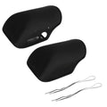 Motorcycle Scooter Bicycle Windproof Rainproof Summer Sun Protection Sunshade Hand Covers Grip Accessories for Tricycles Riding Vue Black