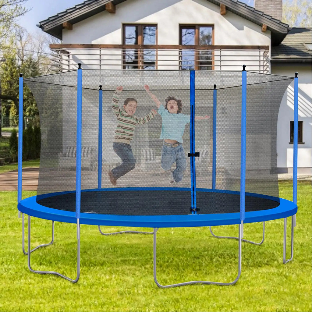 12 Pcs/set Trampoline Foam Pole Covers Trampoline Pole Protective Sleeves for Outdoor Garden, Backyard, Park, Playground Vue