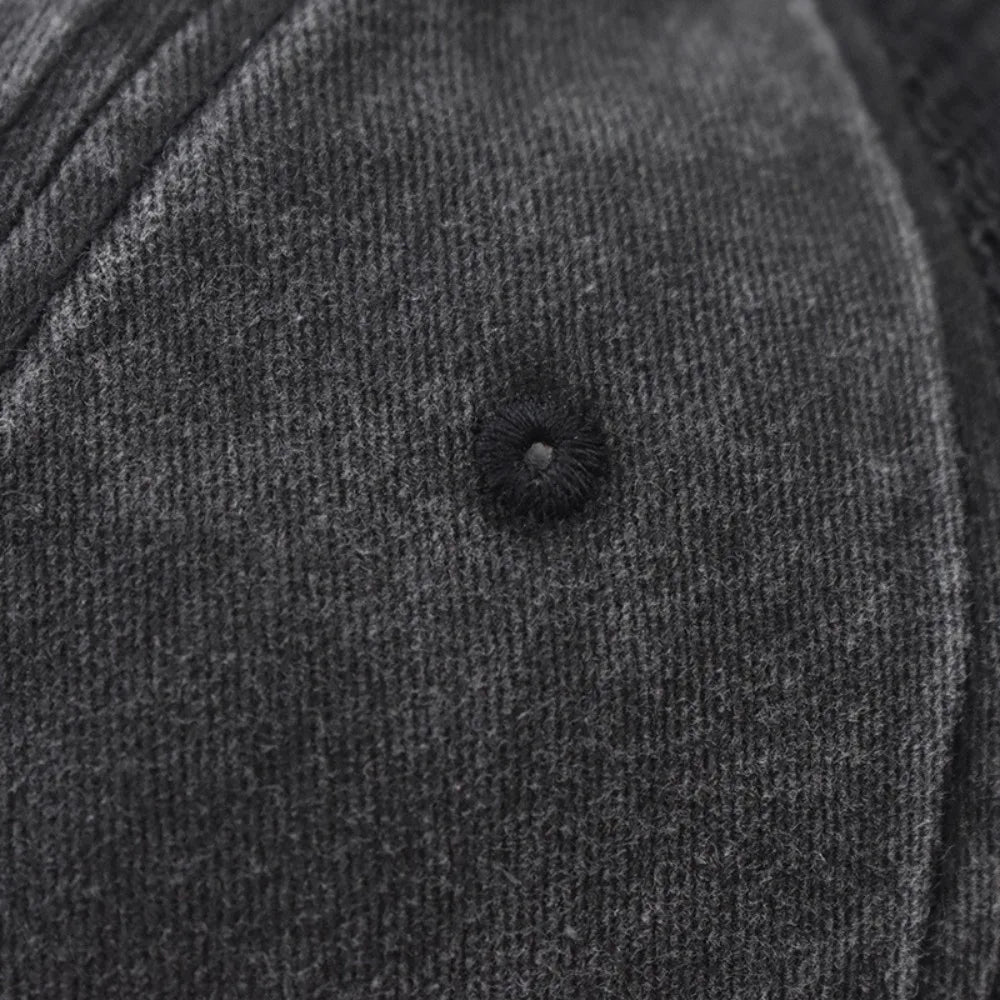 Fashion Washed Cotton Baseball Cap UV Protection Breathable Sport Hat