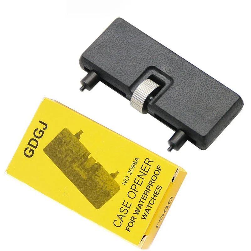 1PCs Adjustable Watch Opener Back Case Tool Press Closer Remover Wrench Screw Wrench Repair Kits Tools Watch Battery Remover Vue