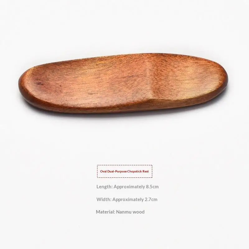 Creative Japanese Chopsticks Holder Wooden Chopstick Pillow Spoon Fork Knife Stand Table Decor Chopstick Rest Tableware Holder Vue 44