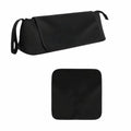 Foldable Hair Dryer Storage Bag Large Capacity Soft Magnetic Curler Storage Bag Heat Insulation Pad Compact Vue Black