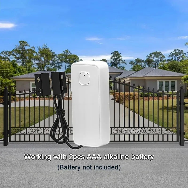 Tuya Smart Door Window Magnetic Sensor Open Closed Detector WIFI Security Alarm Home Anti-theft Door Iron Rolling Door Sensor Vue