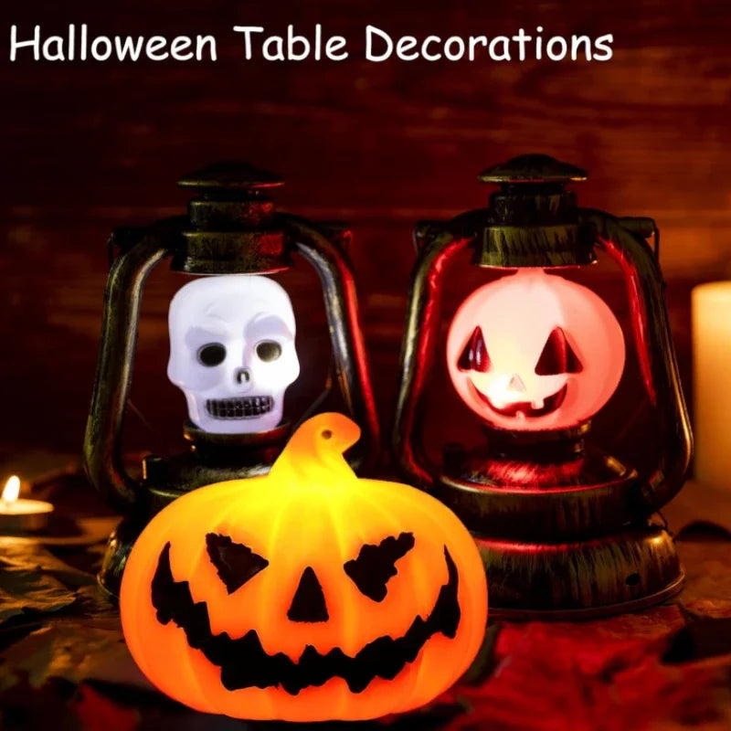 Halloween LED Pumpkin Light Smiley Face Decorative Ornamentsfor Garden Porch Party Festiva Outdoor Scary Atmosphere Decorations Vue