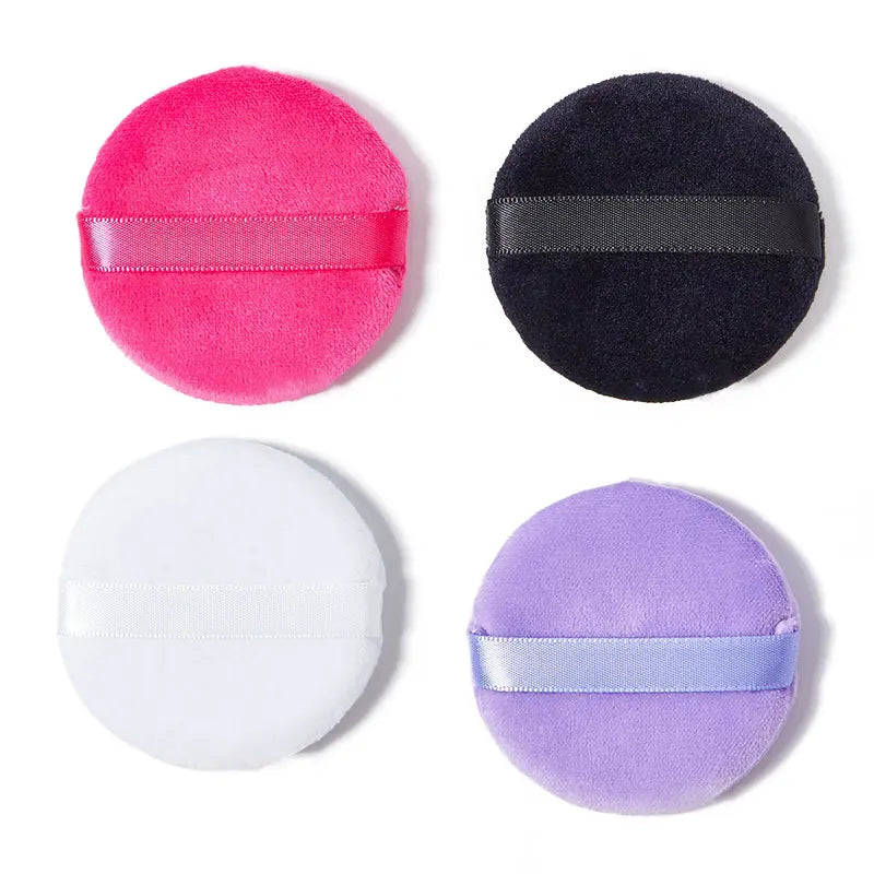 Powder Puff For Powder Foundation Cream Soft Comfortable Washable And Reusable With Storage Case Round Makeup Puff Tool Vue 2