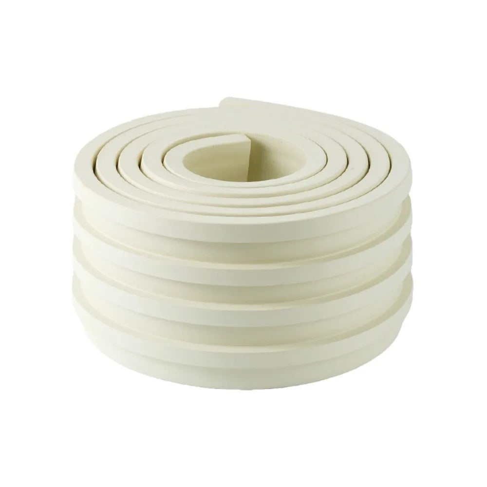 3 Meter Imitation Grille Wall Sticker NBR Foam Thick Fluted Wall Panel Moisture-proof Self-adhesive Fluted Wall Trim Vue