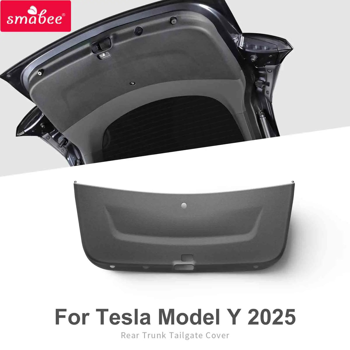 Smabee for Tesla Model Y Juniper Launch 2025 2026 Rear Trunk Door Anti-dirt Mat Trunk Tailgate Protection Pad Car Accessories Vue
