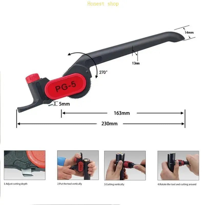 Heavy Duty Cable Stripper & Wire Stripping Tool | Manual Slitter Wire Stripping Tool Vue China Mainland