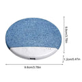 Pillow Speaker Professional Rechargeable Wireless White Noise Sound Machine for Sleeping Adults for Indoor Outdoor Office Hotel Vue Blue