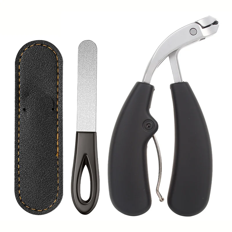 Heavy-Duty Wide Jaw Nail Clipper for Thick Toenails & Fingernails Nail Clipper Vue Nail Clippers (file) China Mainland