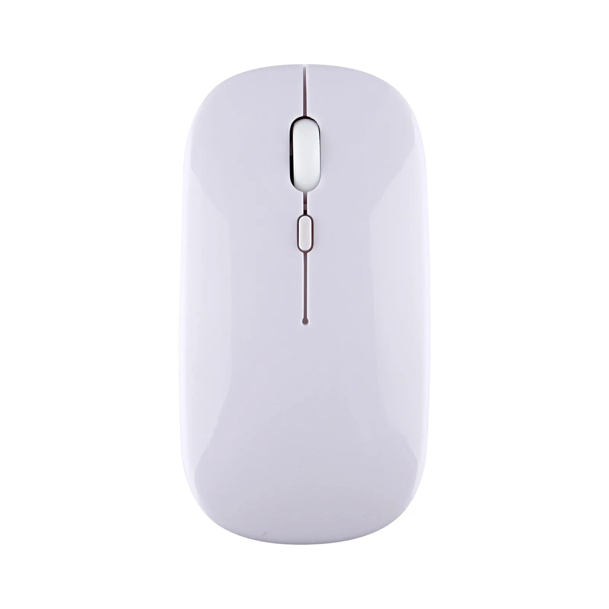 Lenovo Wireless Mouse For Tablet Laptop Computer Mini Ultra Thin Wireless Mice Bluetooth 5.0 Battery version Mute Button Mouse Vue White