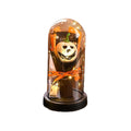 Halloween Luminous Glass Nightlight – Pumpkin Tabletop Decor Halloween Nightlight Vue White China Mainland