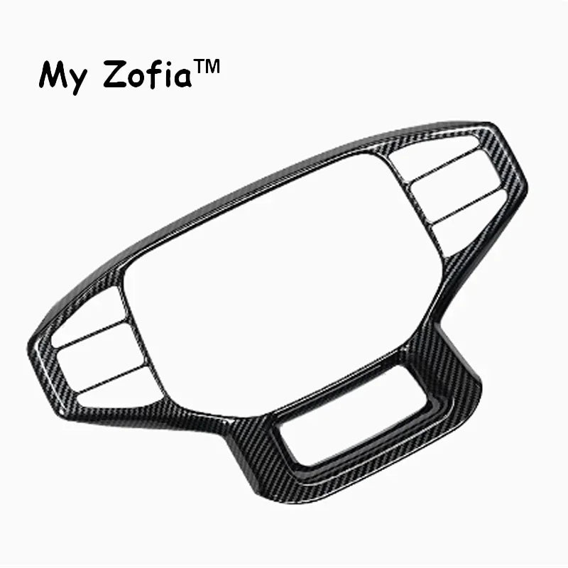 For Chery Jetour T1 2024 2025 Car Styling Steering wheel sticker Carbon Fiber Patterned ABS Modified Protective Accessories Vue