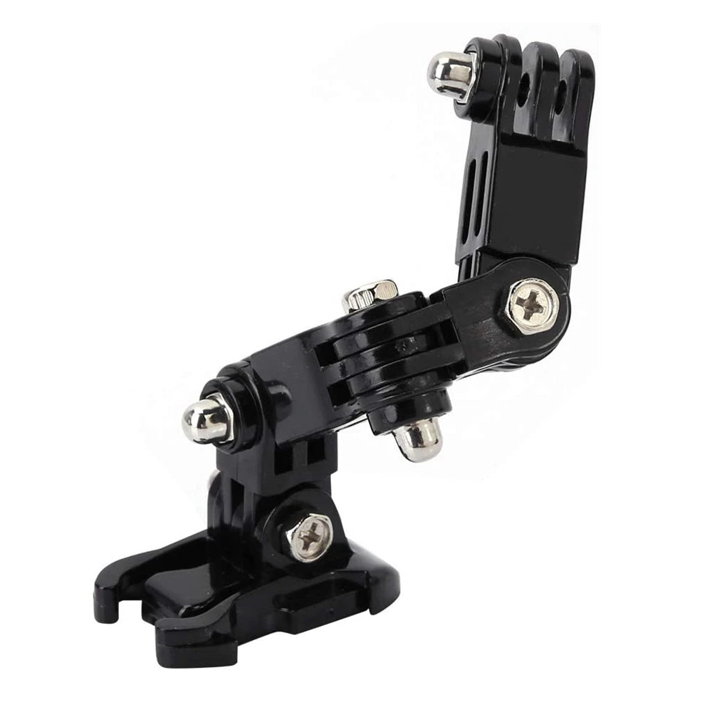 Motorcycle Base Mount Riding Helmet Chin For GoPro Hero 13 12 11 10 9 8 7 Xiaomi Yi Tripod Camera Action Sport Accessories Kit Vue black color