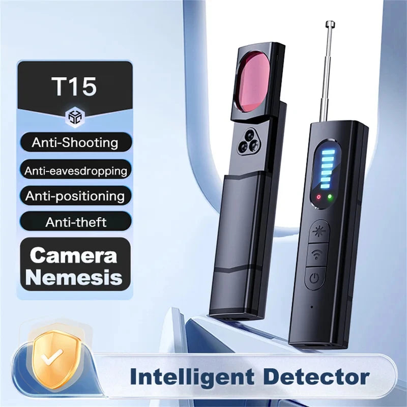 Hidden Camera & RF Signal Detector – Anti-Spy Bug Scanner RF Signal Detector Vue