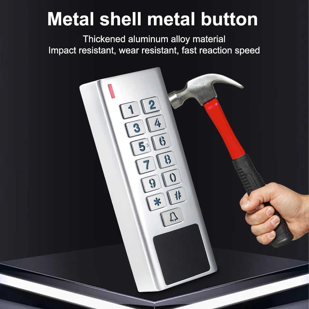 RFID Tuya APP Fingerprint Access Control System Door Bell Lock Keyboard Electronic Wifi Gate Opener Keypad Magnetic Biometric Vue
