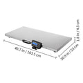 Digital Livestock & Pet Scale 440–1100 lbs | Stainless Steel Digital Livestock Scale Vue 1100LBS United States