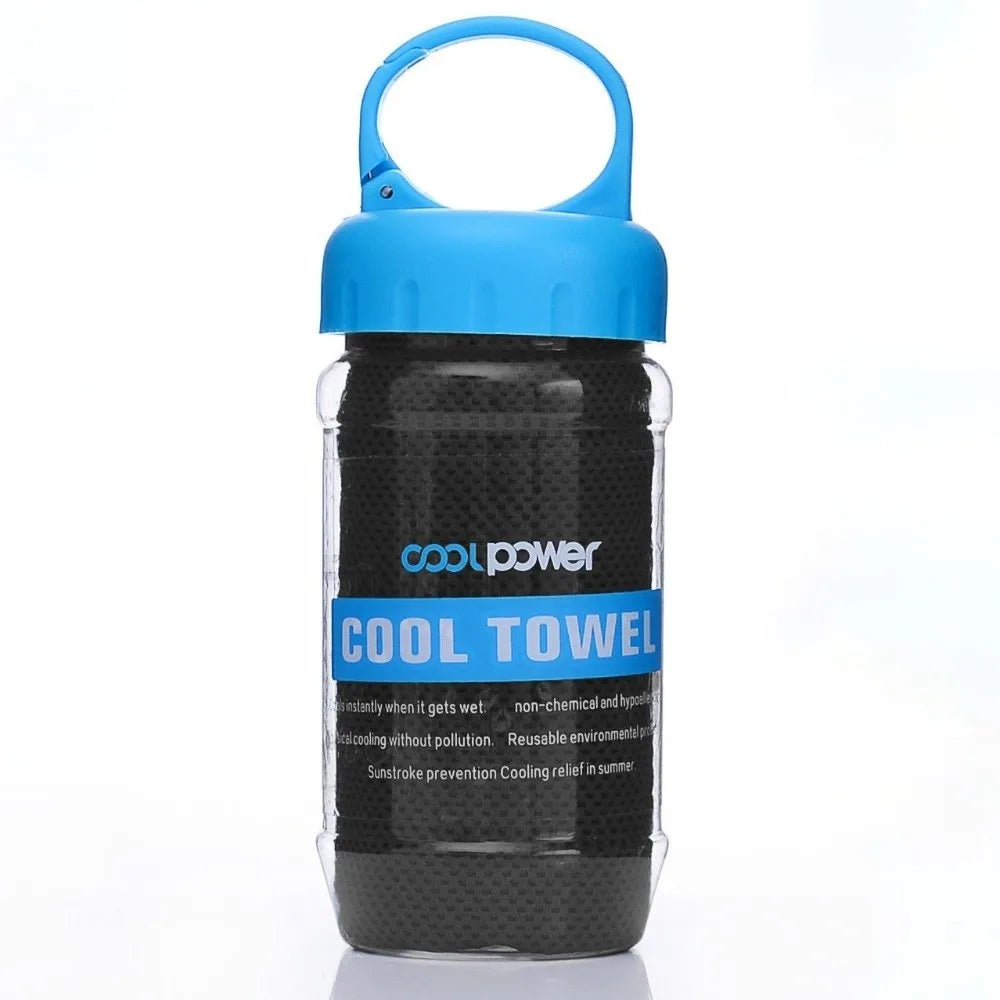 Breathable Cooling Towel Ultra Soft Lightweight Microfiber Towels Vue Black