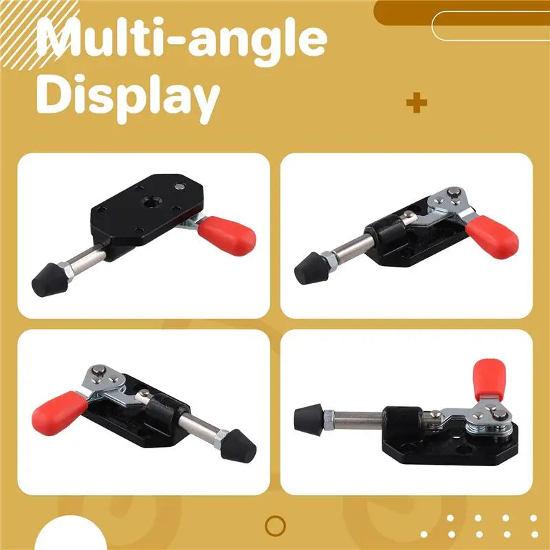 ABKW-302CR Model Quick Release Push-Pull Toggle Clamp For Woodworking - DIY Table Fixed Pliers With 20Mm Stroke Vue