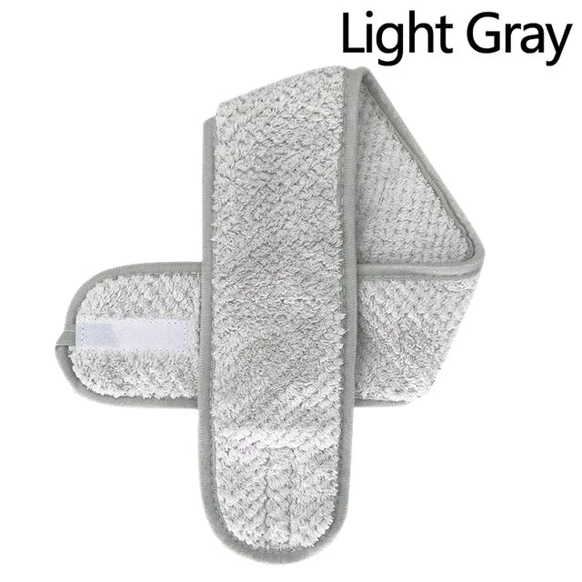 Accessories Hairband Adjustable Wide Make Up Non Slip Yoga Spa Bath Shower Makeup Cosmetic Headband Women Wash Face Vue M123 Light Gray Size fits all