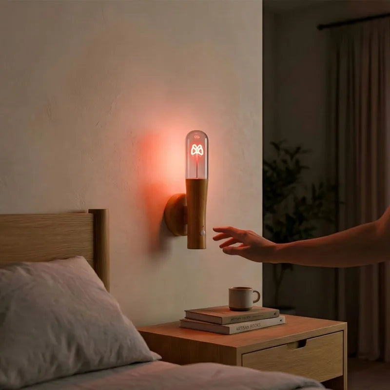 1-5PCS Motion Sensor LED Night Light USB Rechargeable for Stairway Corridor Garden Patio Outdoor Emergency Decoration Vue