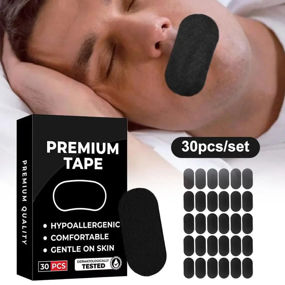 Elastic Sleep Tape Snoring Stop Glue Open Mouth Breath Correction
