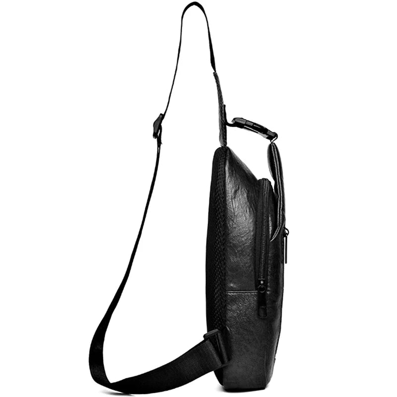 Solid Fashionable Casual Crossbody Bag Single Shoulder Adjustable