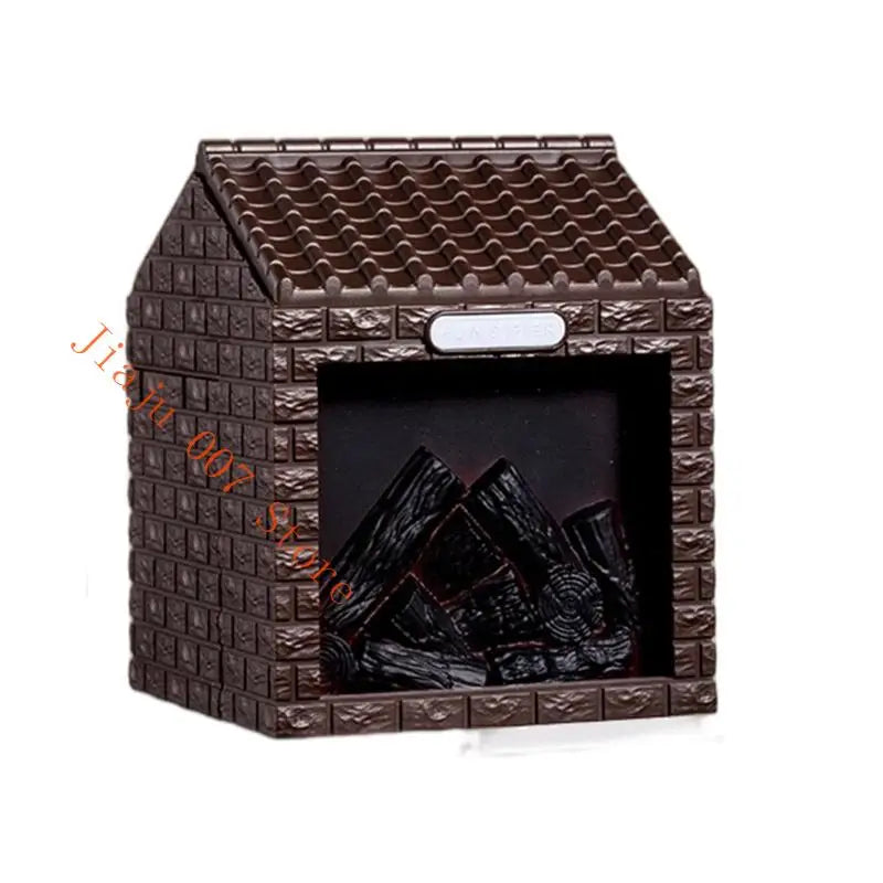 USB Fireplace Night Light Humidifier – Desktop Mist Diffuser Desktop Humidifier Vue
