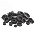 180Pcs Rubber Grommets Sealing Rings Assortment of Rubber Washers for Wires Plugs Cables Rubber Grommet for Wires Plugs Cables Vue 180PCS