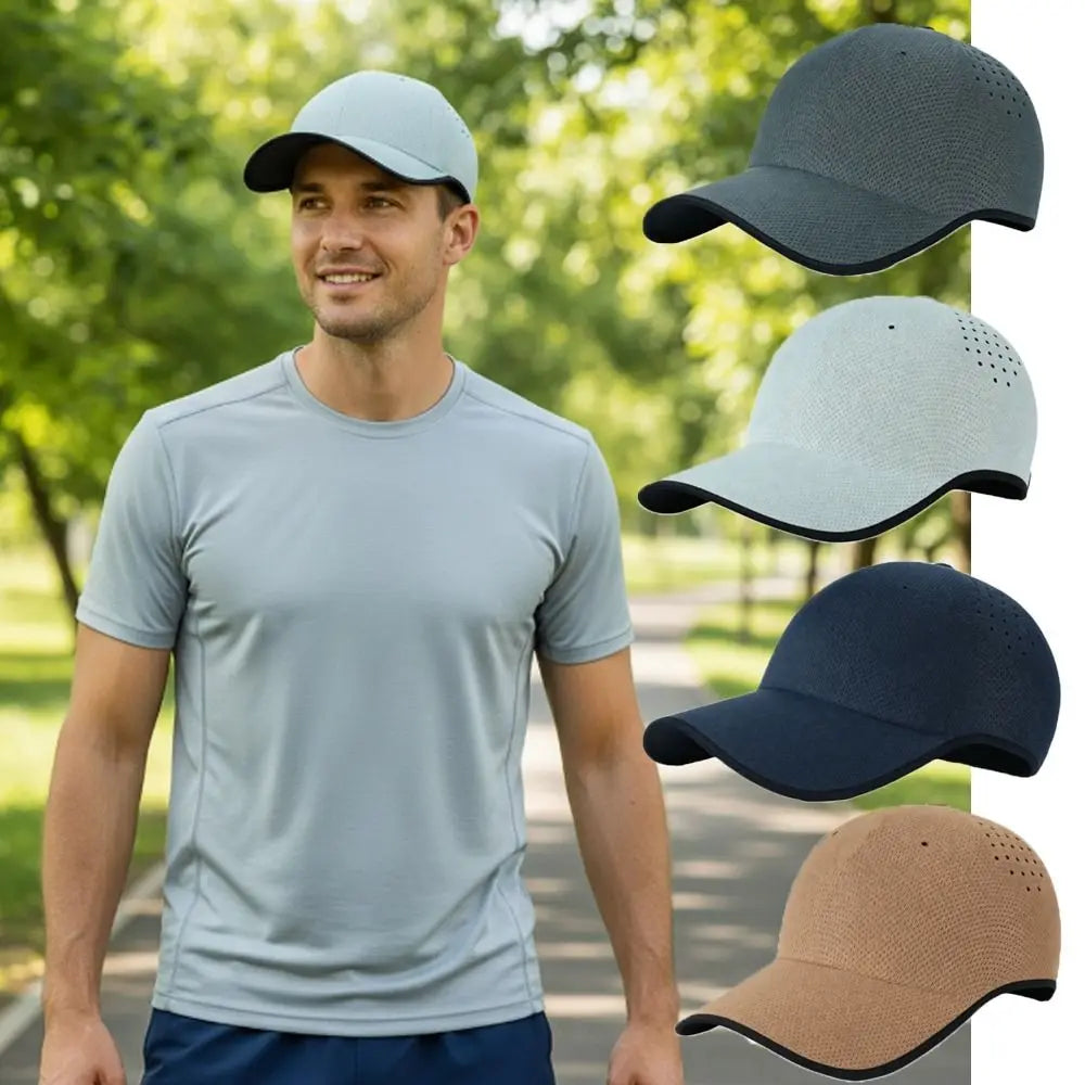 Creative Seamless Baseball Cap Packable Quick Drying Sports Hat Vue
