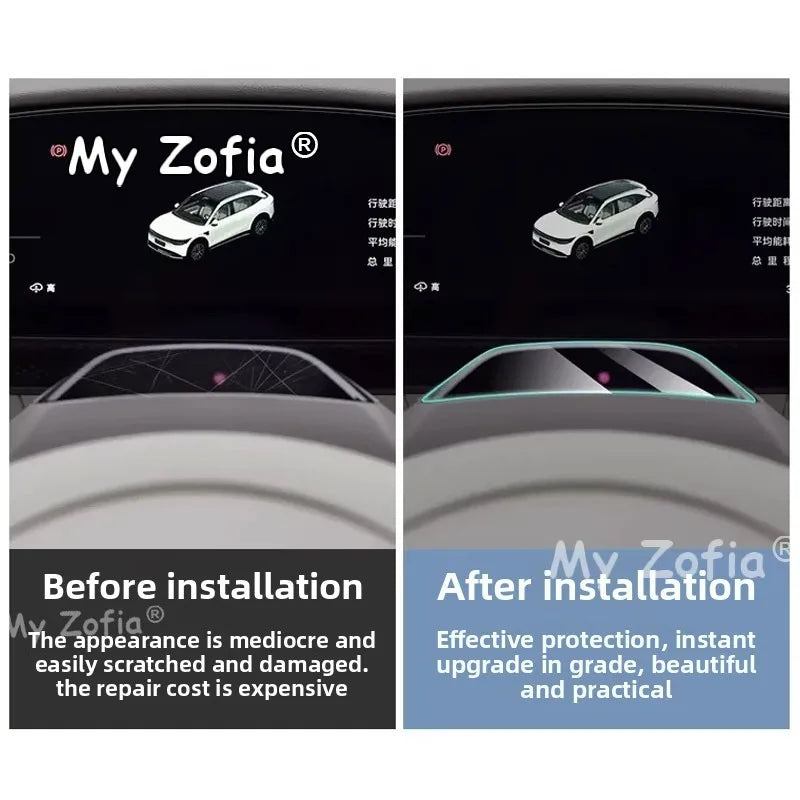For Zeekr 7GT 2025 2026 Steering Wheel Face Recognition Lens Protector Film Auto Face ID Camera Protective Sticker Accessories Vue