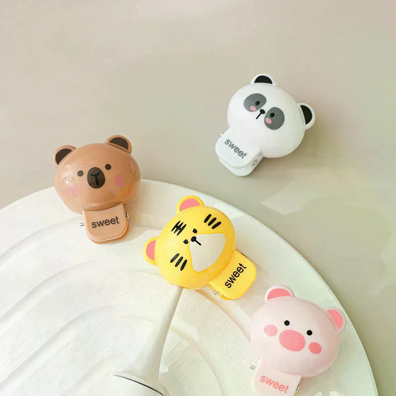 1/4pcs Animals Toothbrush Head Cover Clips Capibara Portable Electric Toothbrush Dustproof Head Protector Cap Household Travel Vue