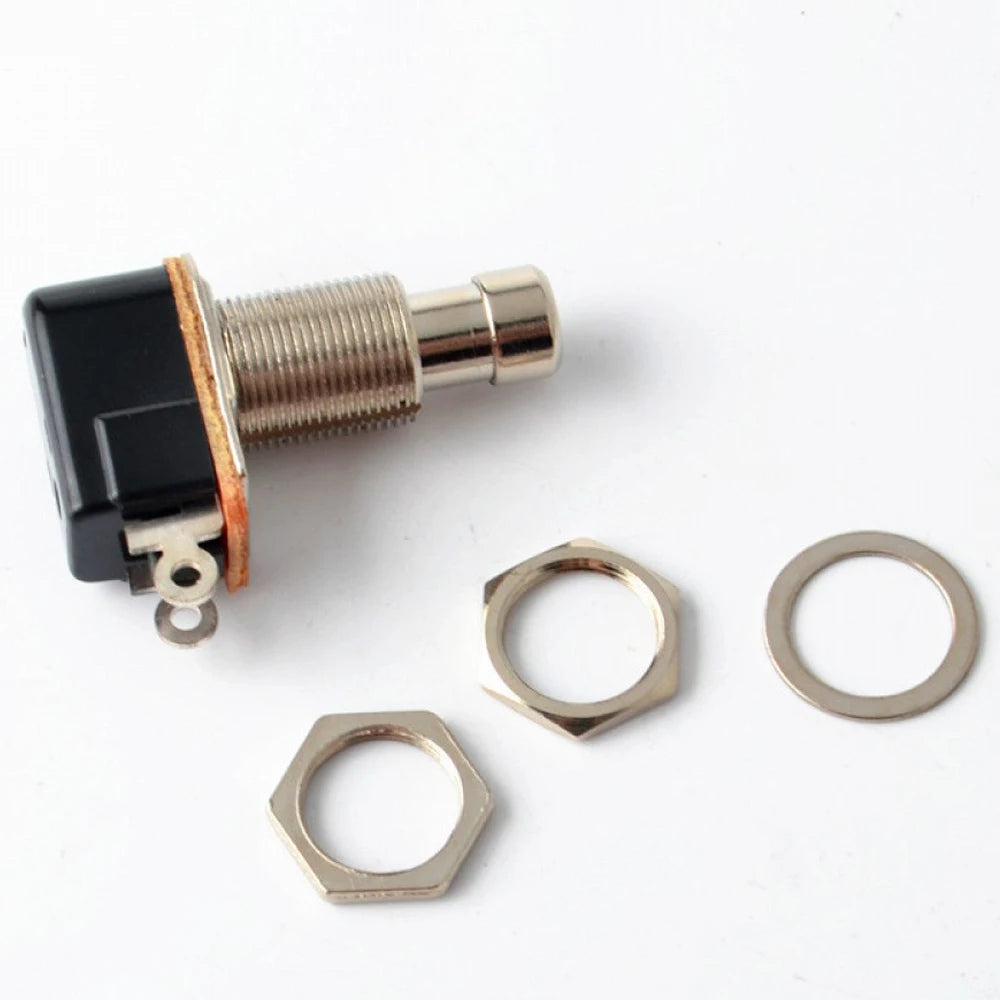 1PCS BS-24B Foot Switch Push Button Switch 2Pin Button Switch 1 Normally Closed+1 Normally Open Button Switch for Guitar Vue Default Title