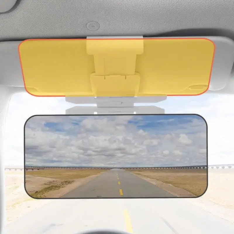 Car Sun Visor for Front Window UV Protection Anti Glare High Beam Sunshade Adjustable Driving Shield for Day and Night Vue
