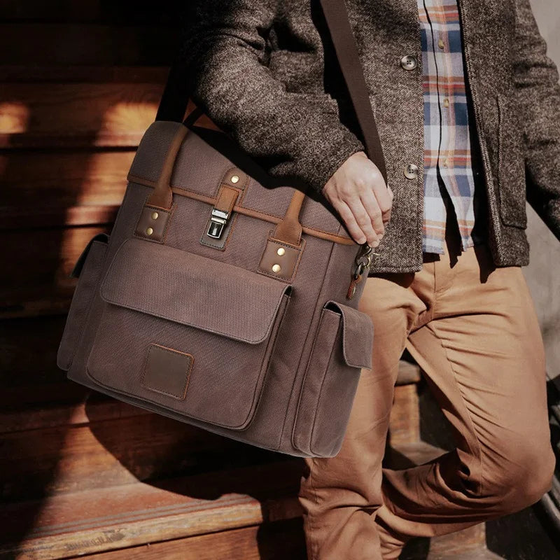 Leather Wine Storage Bag European and American Backpack Wine Tote Bag Wine Storage Bag Vue