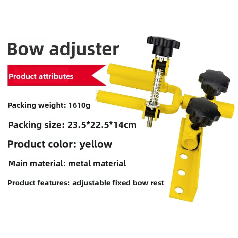 Composite Bow Adjustment Frame Metal Bow Drawing Bracket for Fixed Bow Composite Archery Equipment Bow Adjustment Rack Equipment Vue