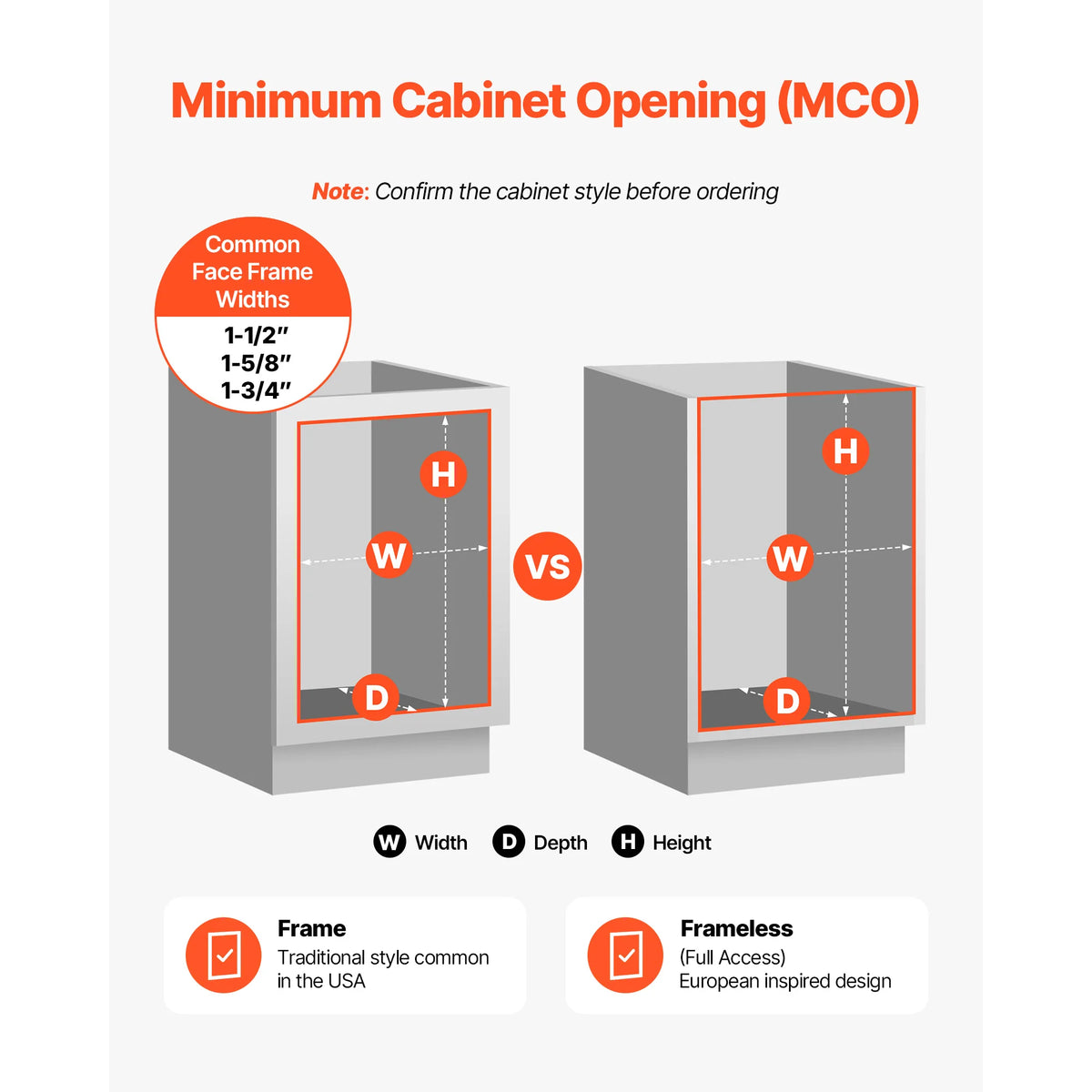 Pull-Out Kitchen Cabinet Trash Can 35QT Soft-Close Sliding System Pull-Out Trash Can Vue