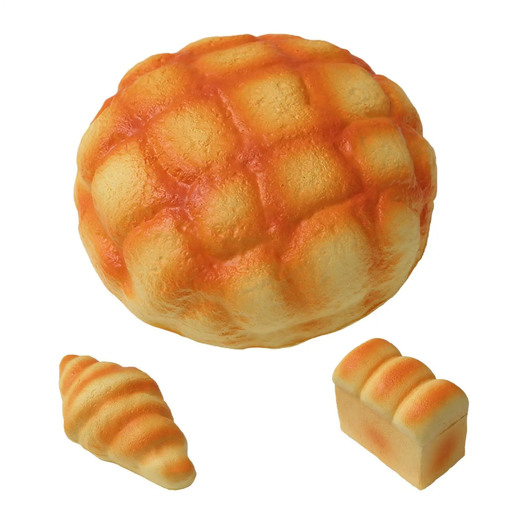 Realistic Bread Simulation Fidget Toy Elastic Soft Squeeze Stress Toy Wear Resistant Portable Emotional Relief Toy Hand Relax Vue