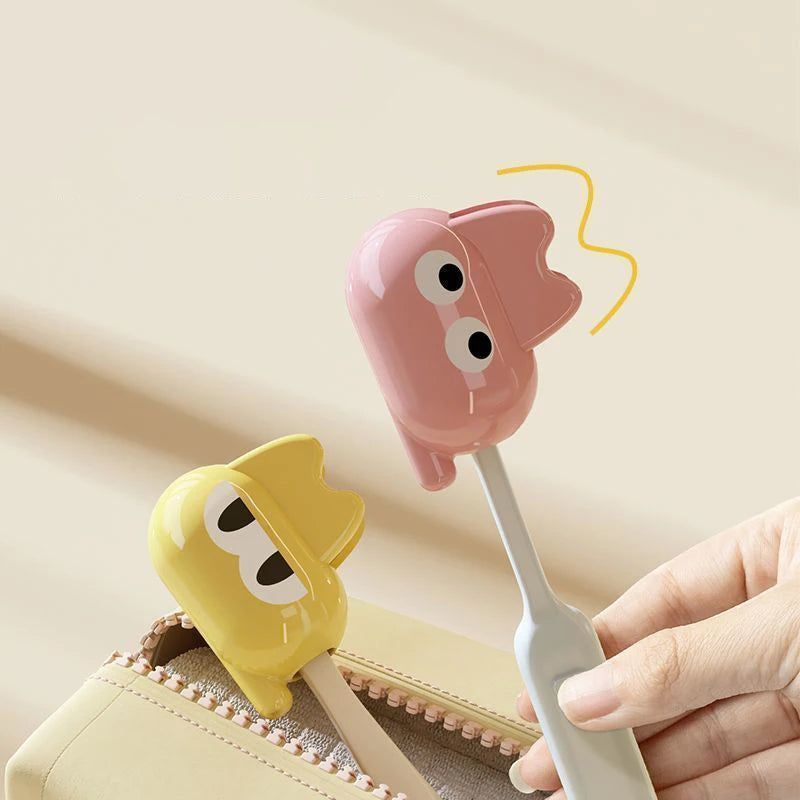 1/3pcs Toothbrush Clip Portable Toothbrush Head Cover Dustproof Toothbrush Protective Cap Electric Toothbrush Plastic Clip Vue