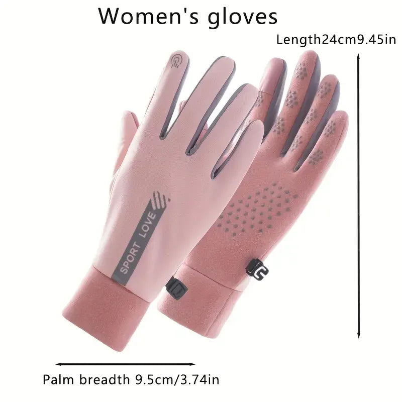 1-10pairs Winter Thermal Gloves with Touch Screen Windproo for Men Women Cycling Motorcycle Riding Outdoor Cold Weather Sports Vue