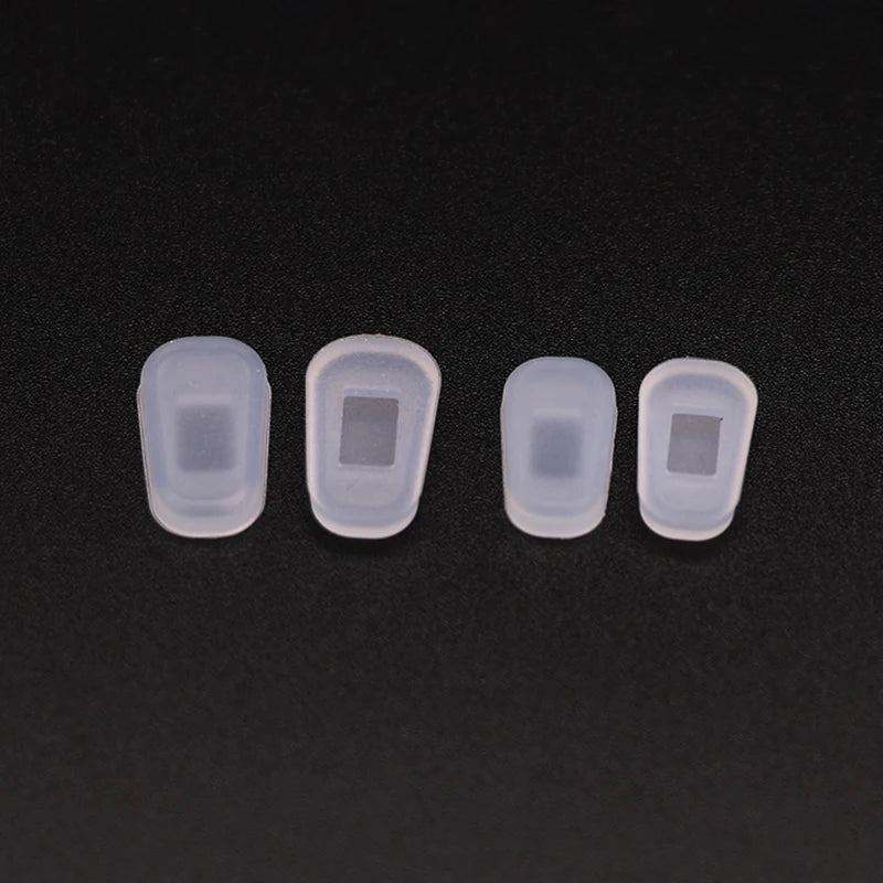 1pair Silicone Non-slip Nose Pads Anti-indentation Glasses Accessories Nose Pads, Nose Decompression Nose Pads Vue