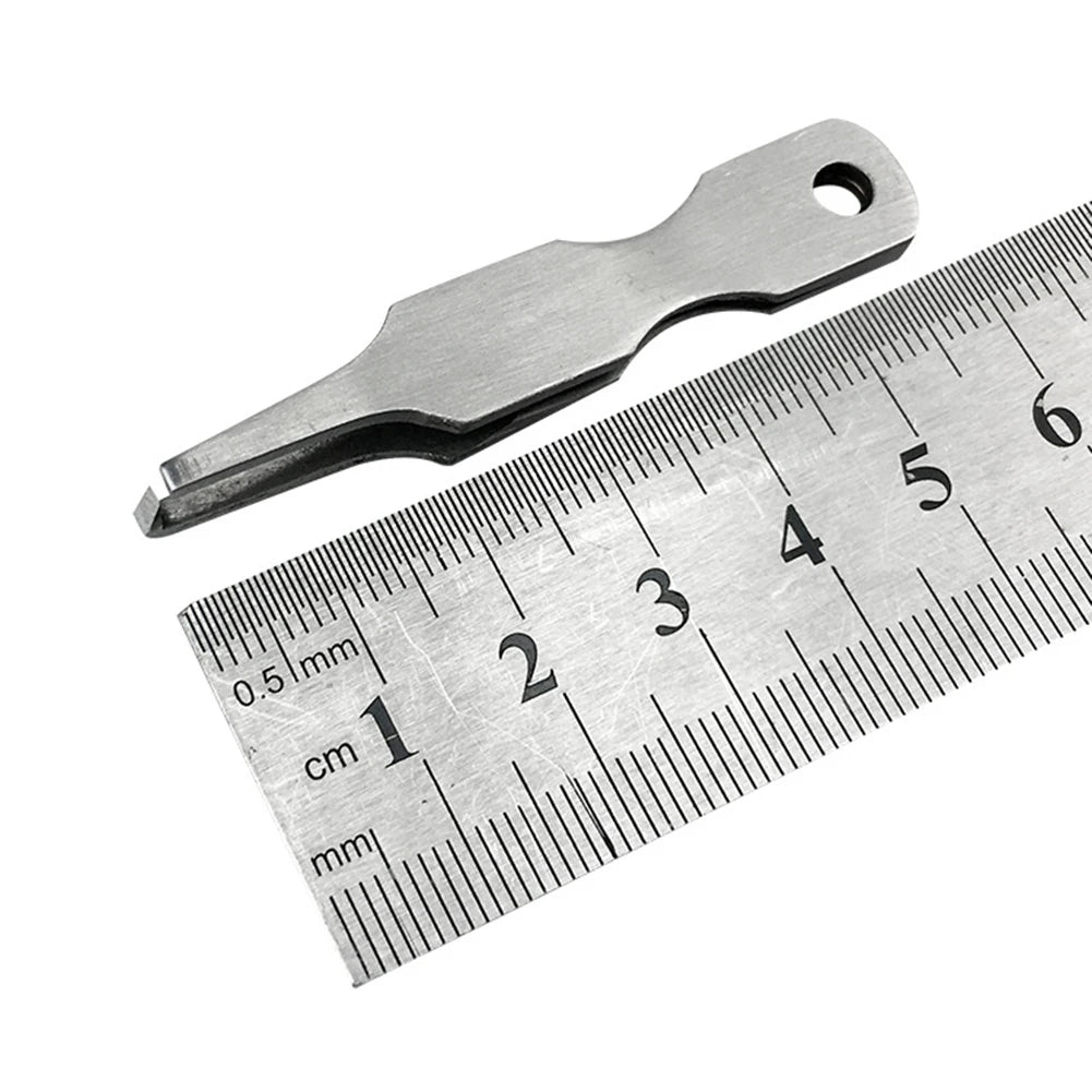 Stainless Steel Fishing Line Cutter Nipper & Ring Opener Tool Fishing Line Nipper Vue