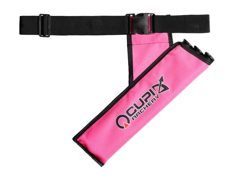 Bow and Arrow Accessories Three Quiver Bags Can Be Hung From The Waist, Quiver Arrows Are Stored for Outdoor Archery Vue pink
