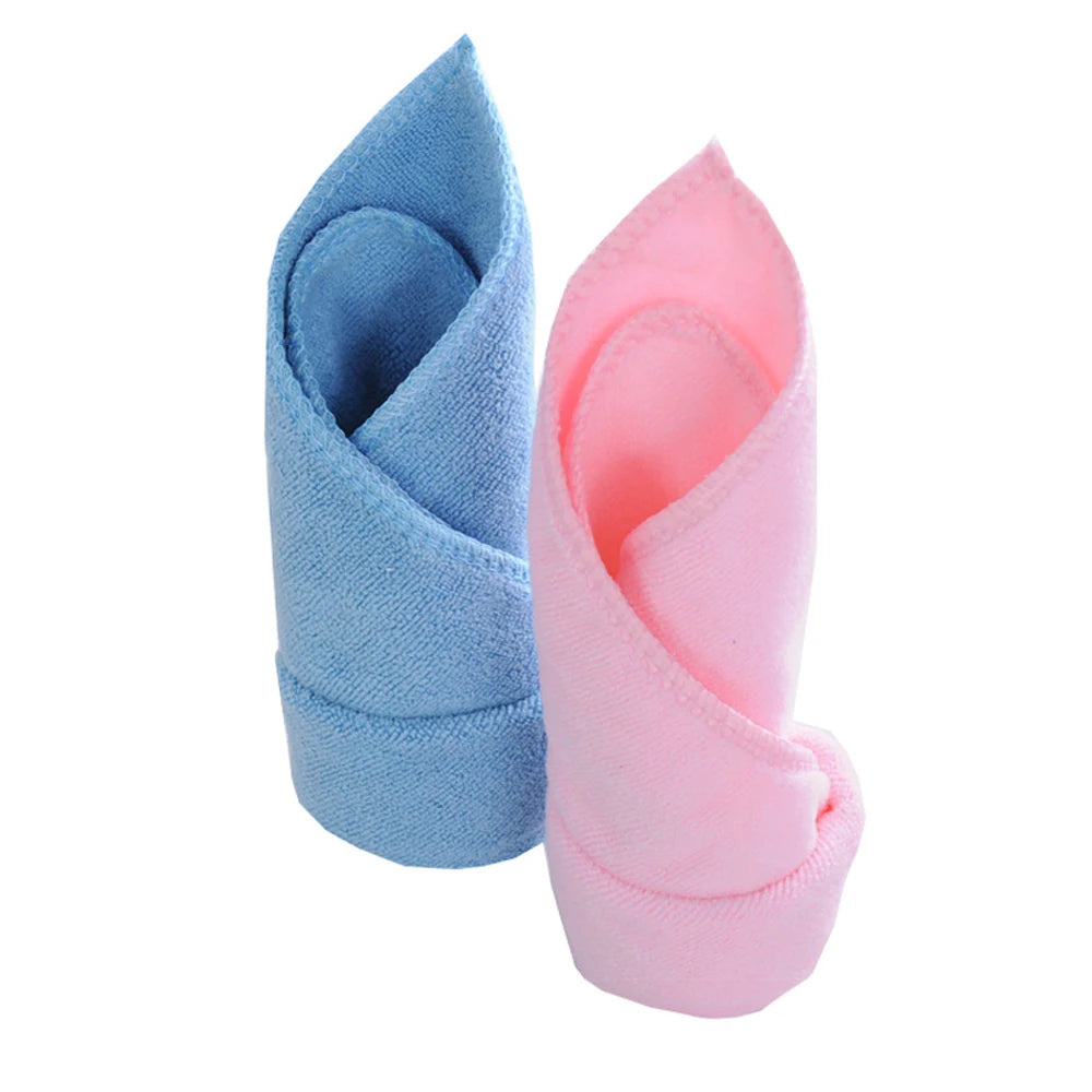 12PCS Colorful Soft Microfiber Hand/Face Towel 30 x 30cm Soft and Thick Pendable Square Towel Fiber Kitchen Cleaning Cloth Vue