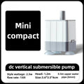 Mini Aquarium Silent Dc Water Pump Turtle Tank Water Pump Filter Fishbowl Small Bottom Suction Pumps Aquariums Cleaning Quiet Vue 2.5W